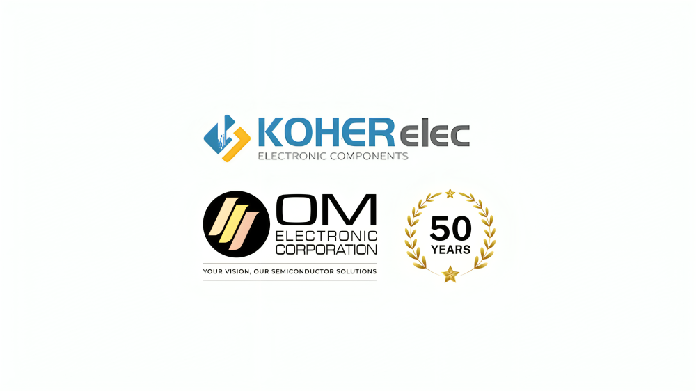 Om Electronic Corporation is Now the Official Authorized Distributor for Koher Group in India